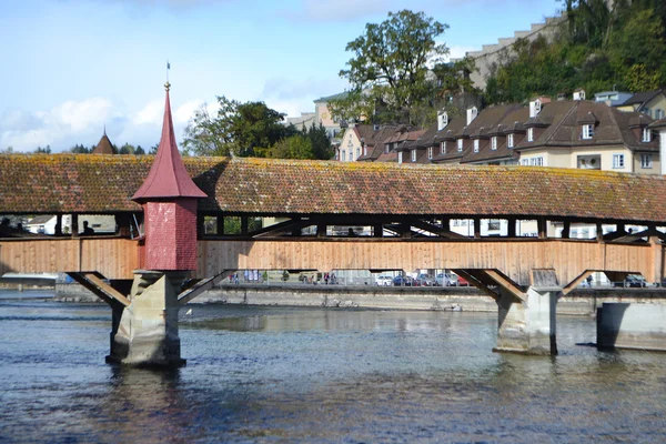 Kota Lucerne di Swiss — Stok Foto