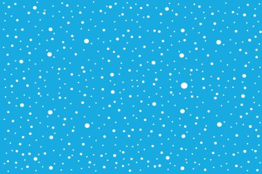 Falling snow. clipart