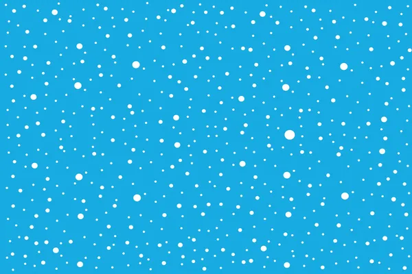 Neve in caduta . — Vettoriale Stock