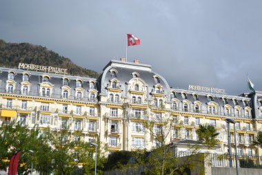 montreux, İsviçre daki lüks otel