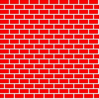Kusursuz tuğla duvar