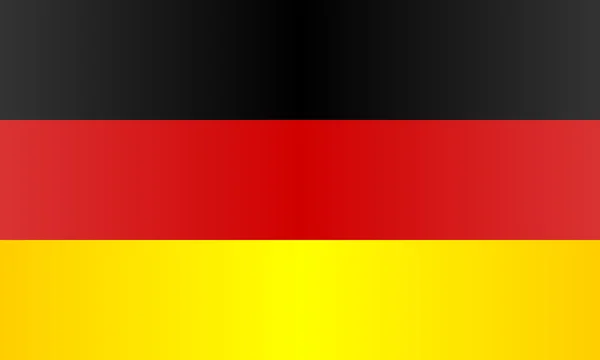 Germania bandiera — Vettoriale Stock