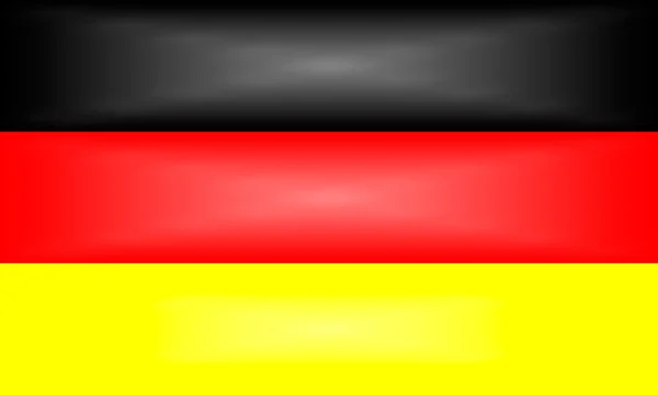 Alemania bandera — Archivo Imágenes Vectoriales