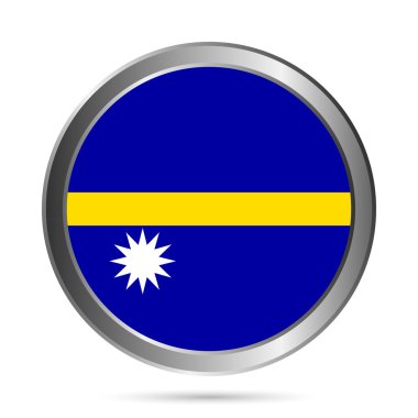 Nauru bayrak düğmesini.