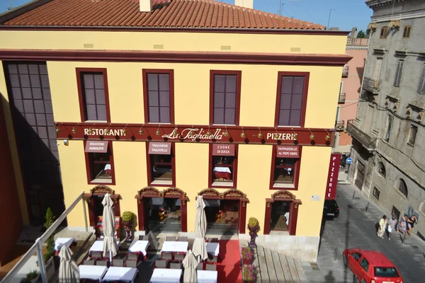 Pizzeria in Figueras, Catalonia — Stock Photo, Image