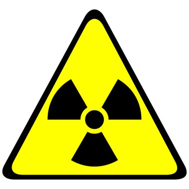 radyasyon üçgen işareti