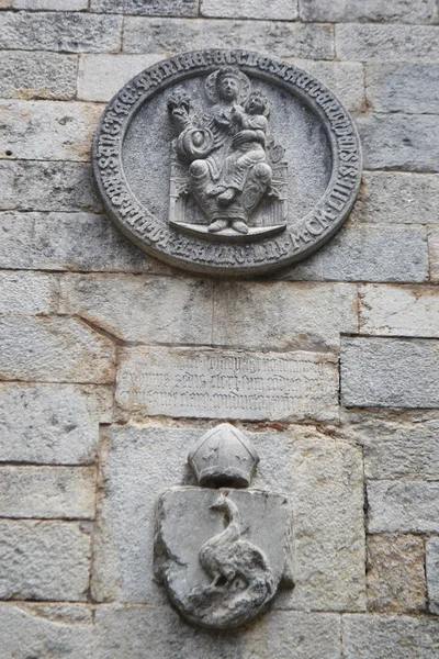 Katedral Girona parçası. — Stok fotoğraf