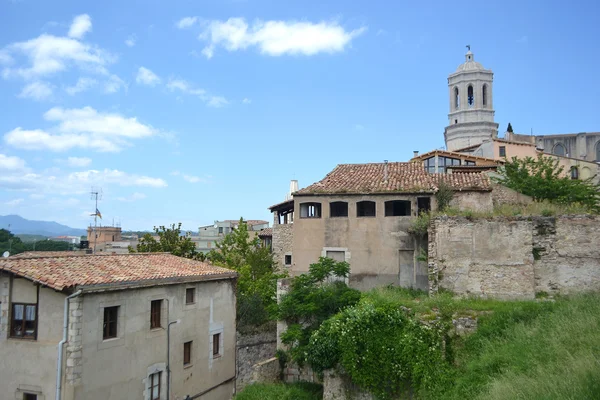 มุมมองของ Girona — ภาพถ่ายสต็อก