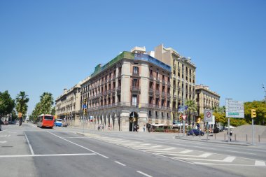 Barcelona'da center Street