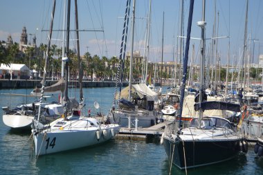 Barcelona'da Yat Limanı