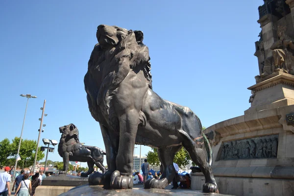 Statua di un leone — Foto Stock