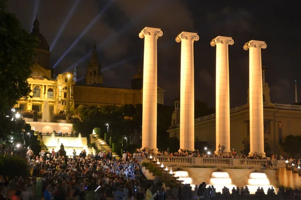 Place d'Espagne à Barcelone, Catalogne . — Photo