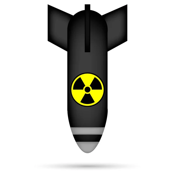 Atom bomb — Stock Vector