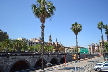 Barcelona'da center Street