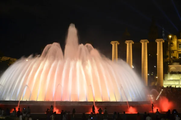 Magic fountain of Barcelona — Stock Photo, Image
