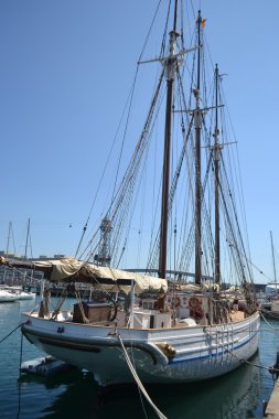 Yelkenli liman Barcelona