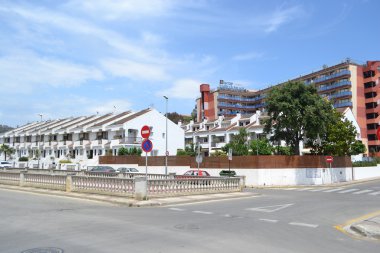 calella, costa brava plaj Caddesi.