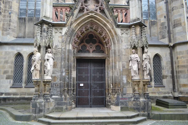 Iglesia Thomas en Leipzig — Foto de Stock