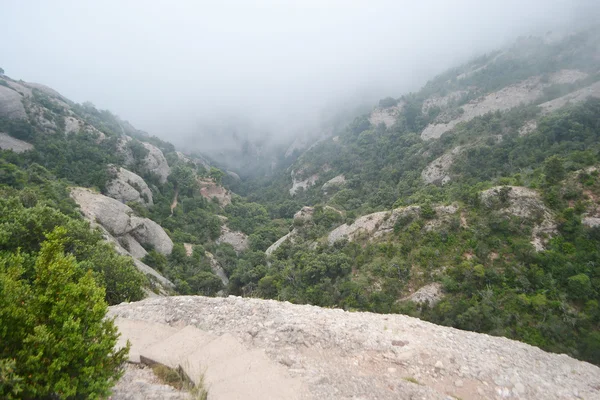 Paisaje de verano en Montserrat Mountain —  Fotos de Stock