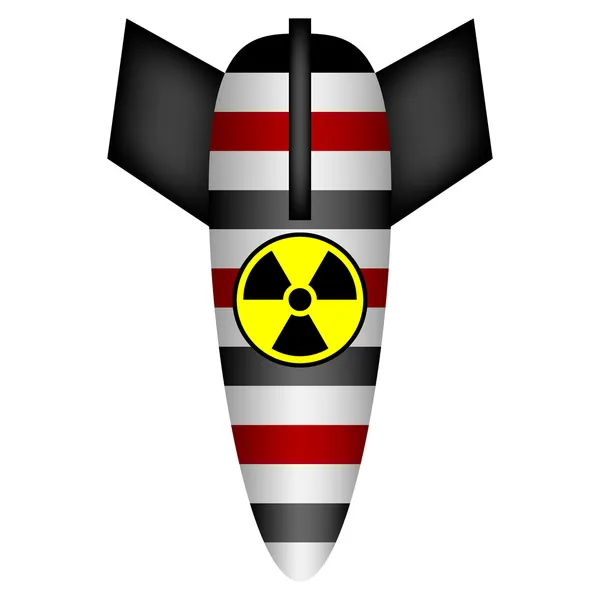 Atom bomb — Stock Vector