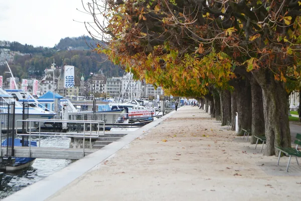 İskele, lucerne, İsviçre.