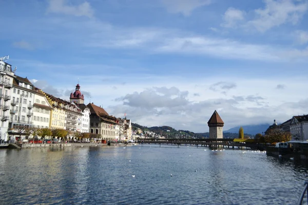 Setin içinde lucerne, İsviçre. — Stok fotoğraf