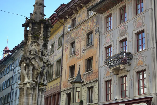 Old building in Lucerne, Switzerland. — Stock Photo, Image