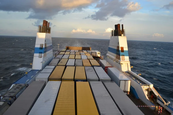 Cargo ferry. — Stock Photo, Image