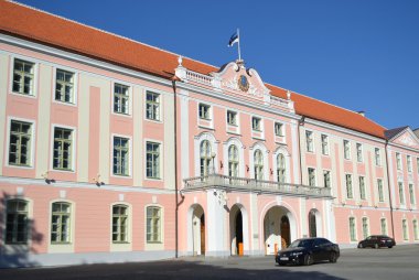 eski tallinn şehir sarayda