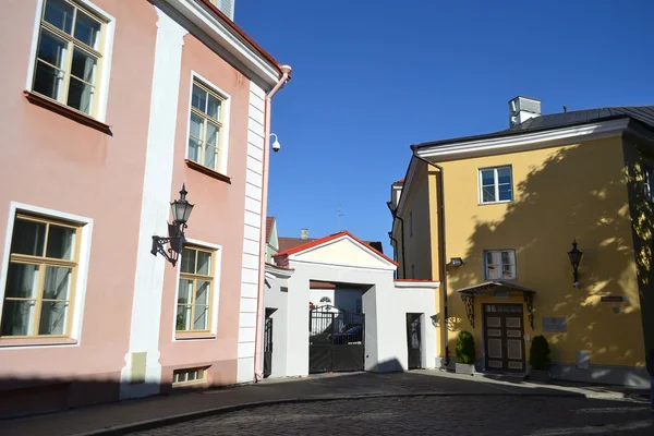 Straße im alten Tallinn — Stockfoto