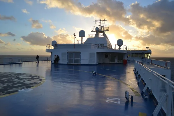 Deck of a ferry — Stock Photo, Image