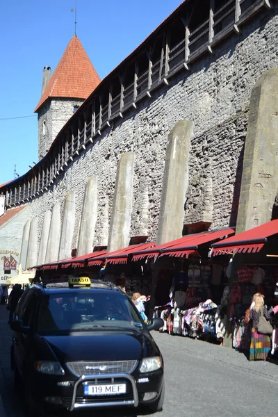 The market in center of Tallinn — Stock Photo, Image