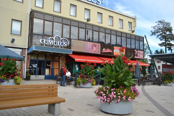 Strada nel centro di Imatra — Foto Stock