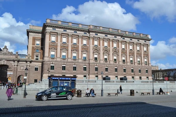 Riksdagen de stockholm (İsveç Parlamentosu). — Stok fotoğraf