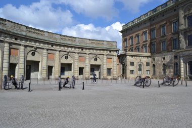 Royal palace Stockholm, İsveç.