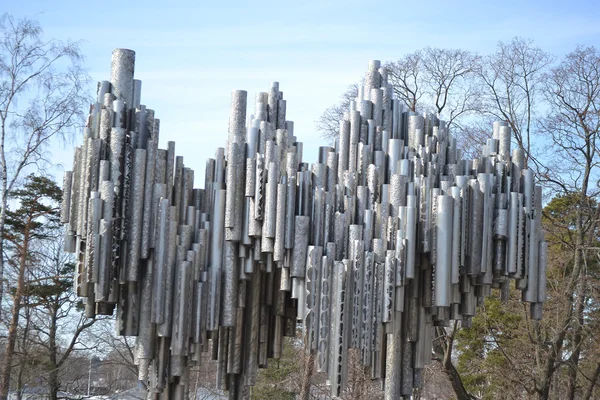 Monument Sibelius à Helsinki — Photo
