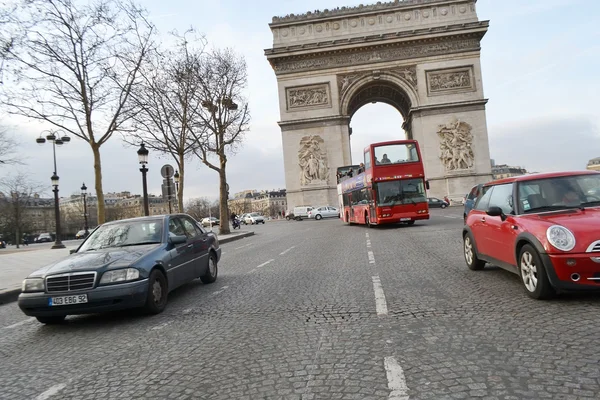 Arc de Triomphe, Párizs. — Stock Fotó