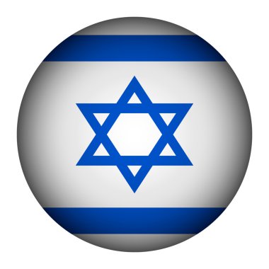 İsrail bayrağı düğmesi.