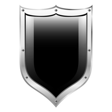 siyah Ortaçağ kalkan