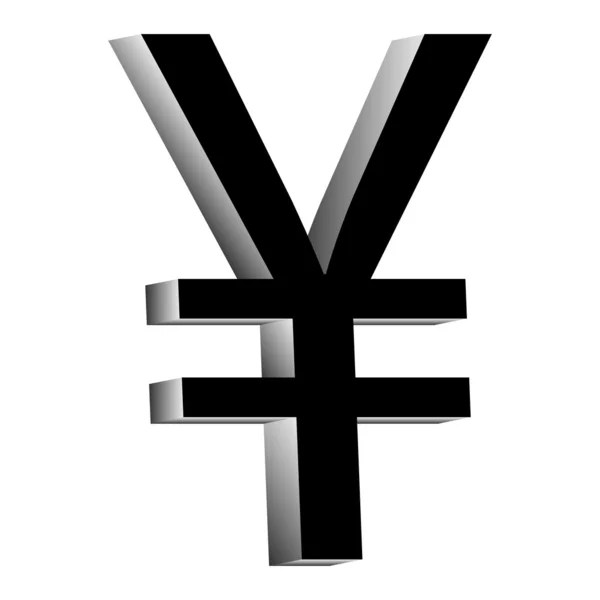 Yen-Symbol — Stockvektor