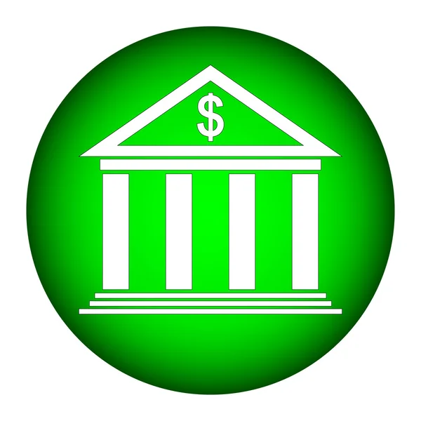 Icône de banque — Image vectorielle