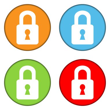 kilit düğme kümesi