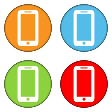 telefon düğme kümesi