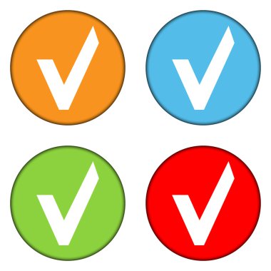 Evet düğme kümesi