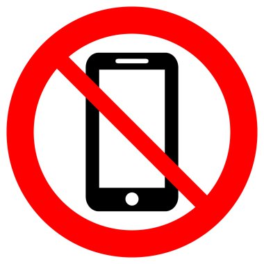 telefon vektör iz yok