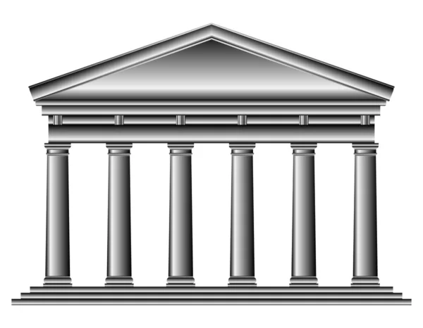 Templo toscano — Vector de stock