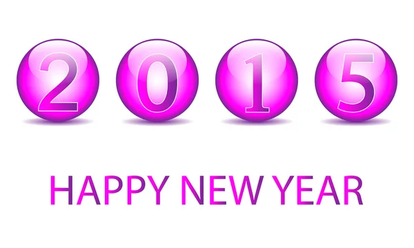 Feliz año nuevo 2015 — Archivo Imágenes Vectoriales