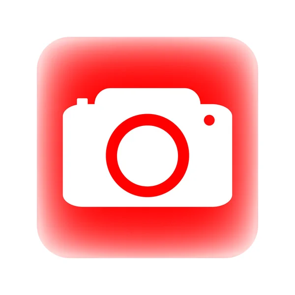 Camera button — Stock Vector