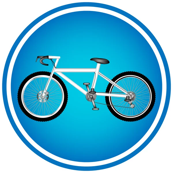 Велосипед знак — стоковий вектор