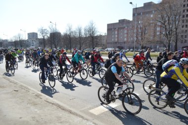 st.petersburg Caddesi'nde yarış döngüsü
